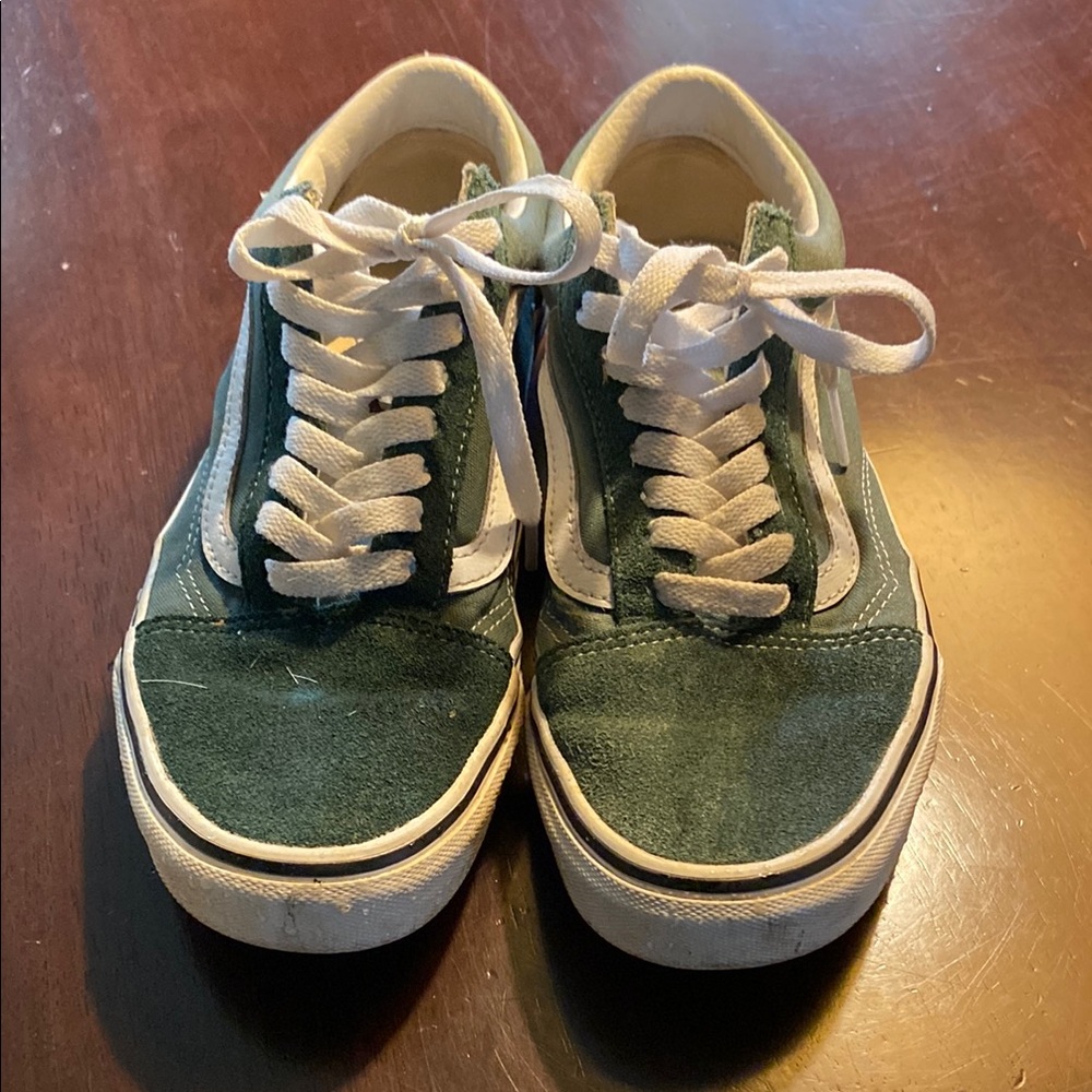 Green Vans Sneakers